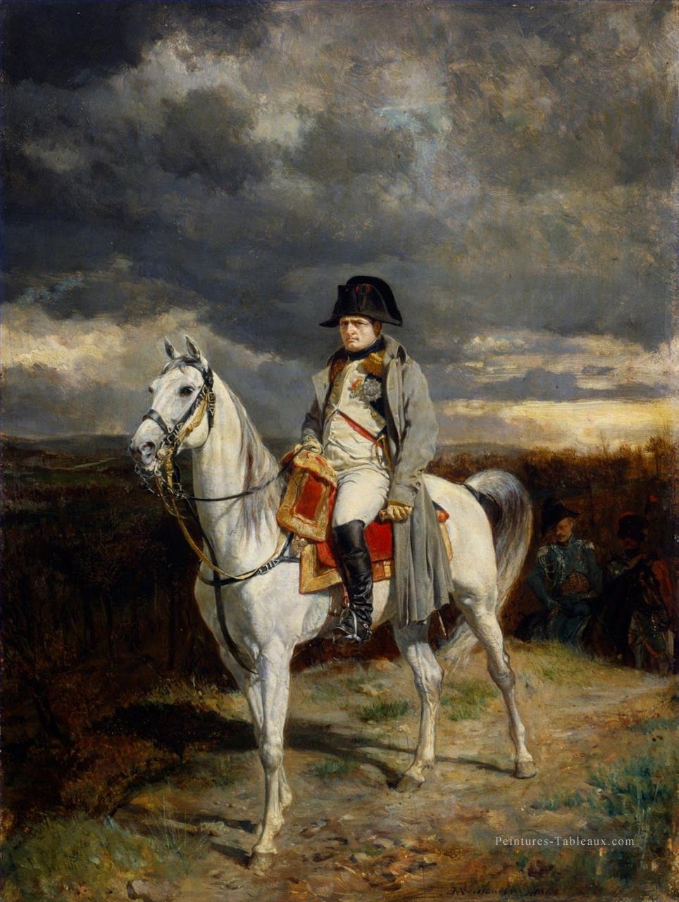 Napoléon Ier en 1814 Ernest Meissonier académique Peintures à l'huile